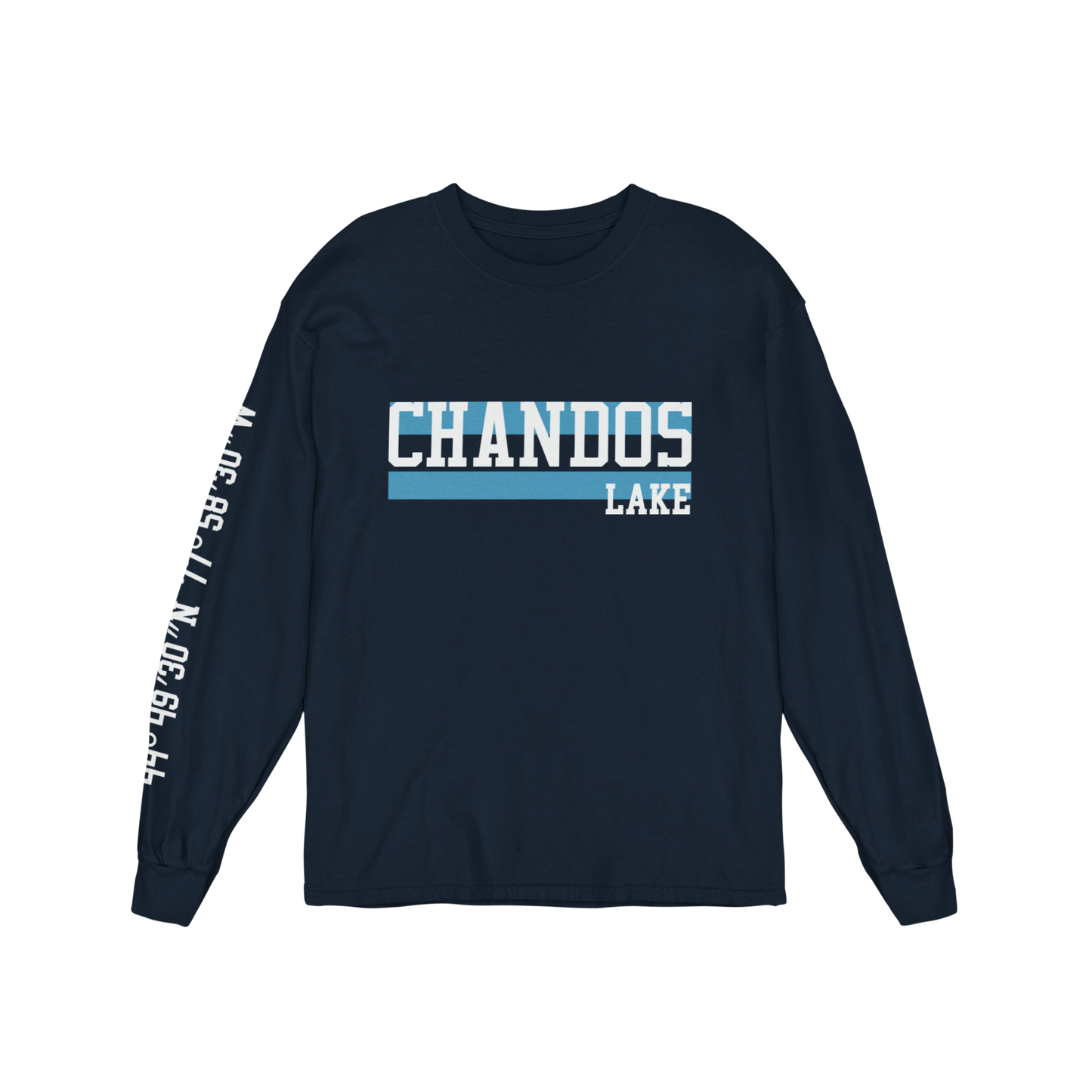 Chandos Lake 2023 Adult Crewneck Block Lettering