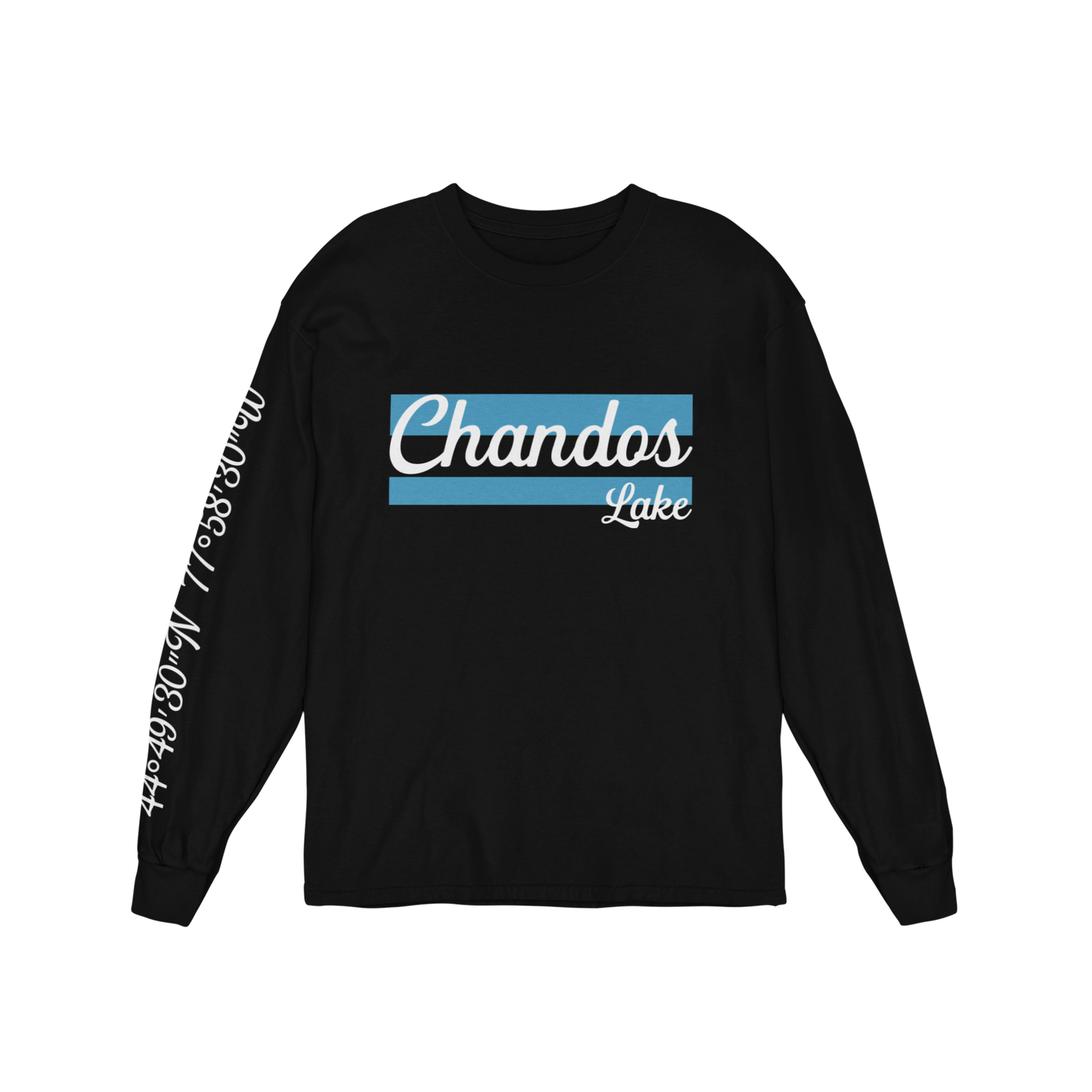 Chandos Lake 2023 Adult Crewneck Script Lettering