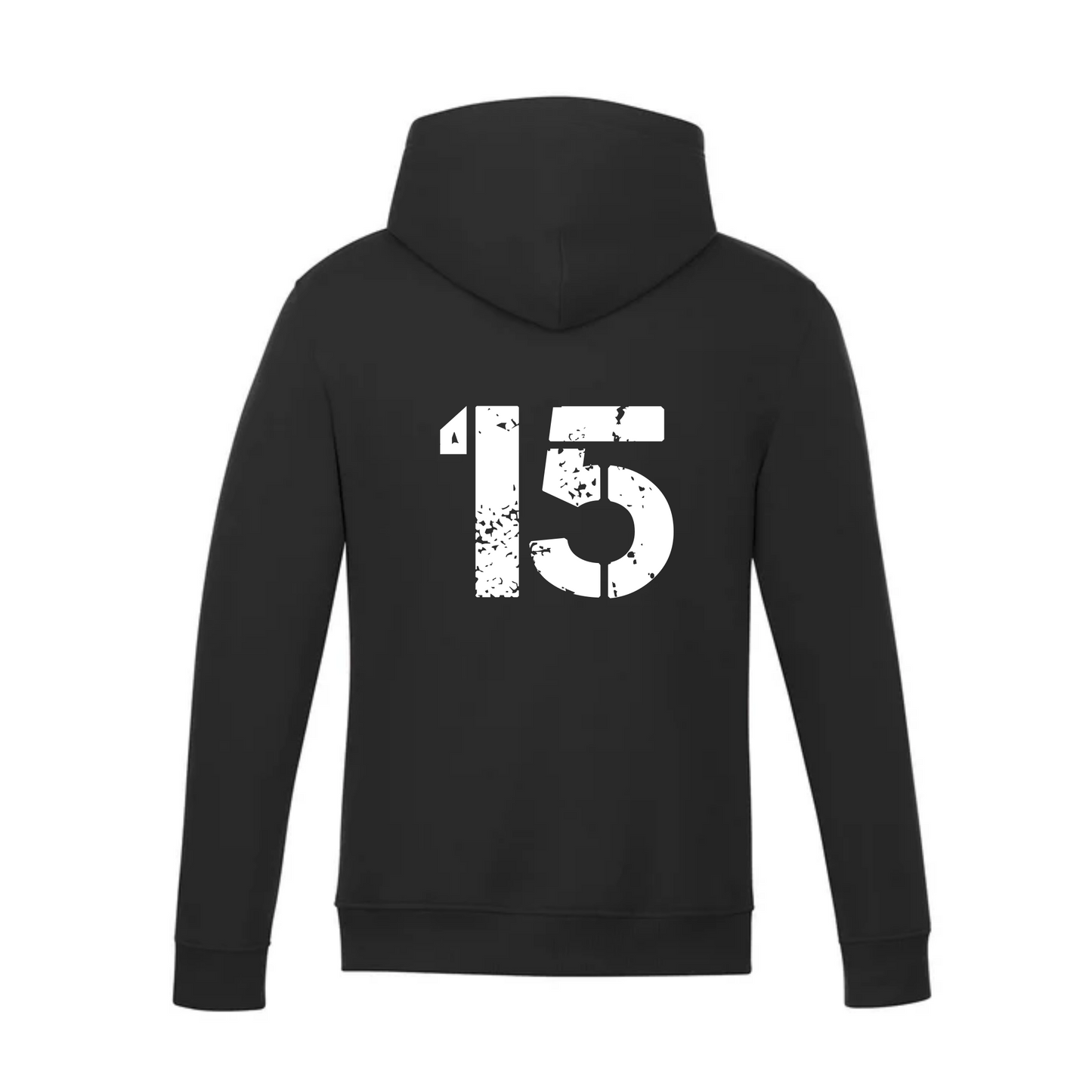 IMODEL Adult Full-Zip Hoodie w/customized player number