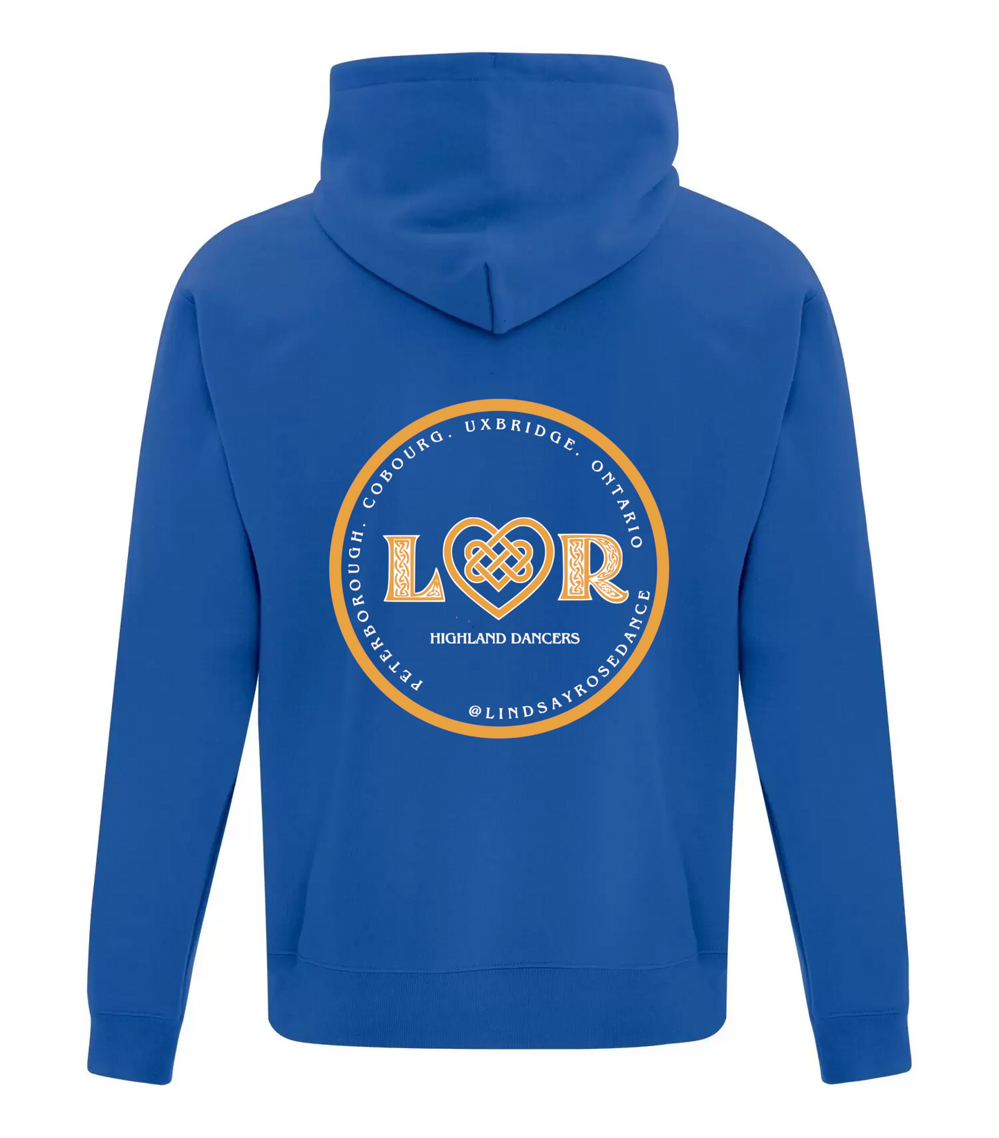 Lindsay Rose Dance Co. Adult Full Zip Hoodie - Circle Design