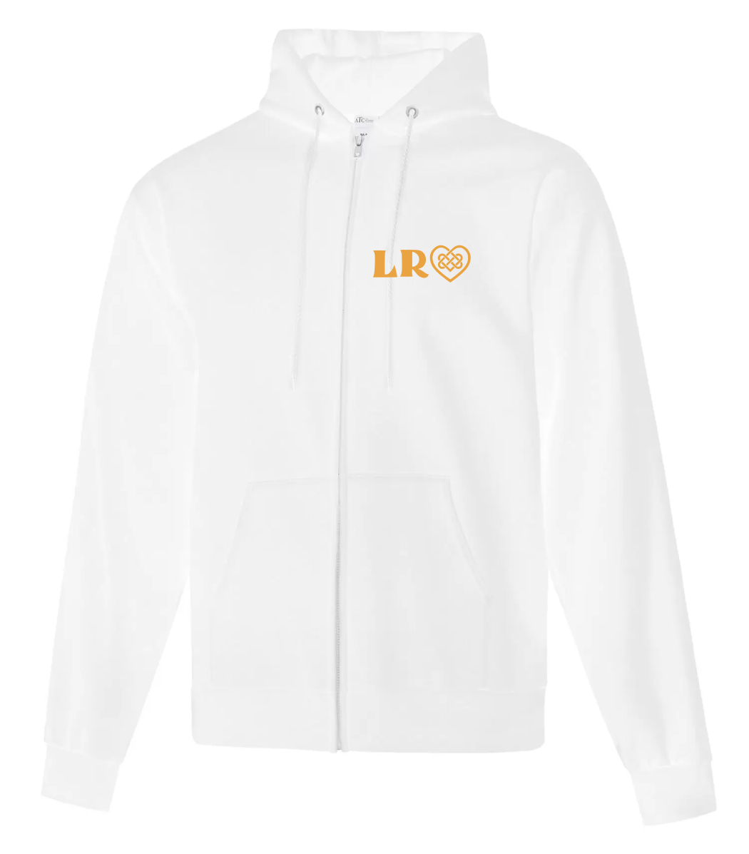 Lindsay Rose Dance Co. Adult Full Zip Hoodie - Circle Design