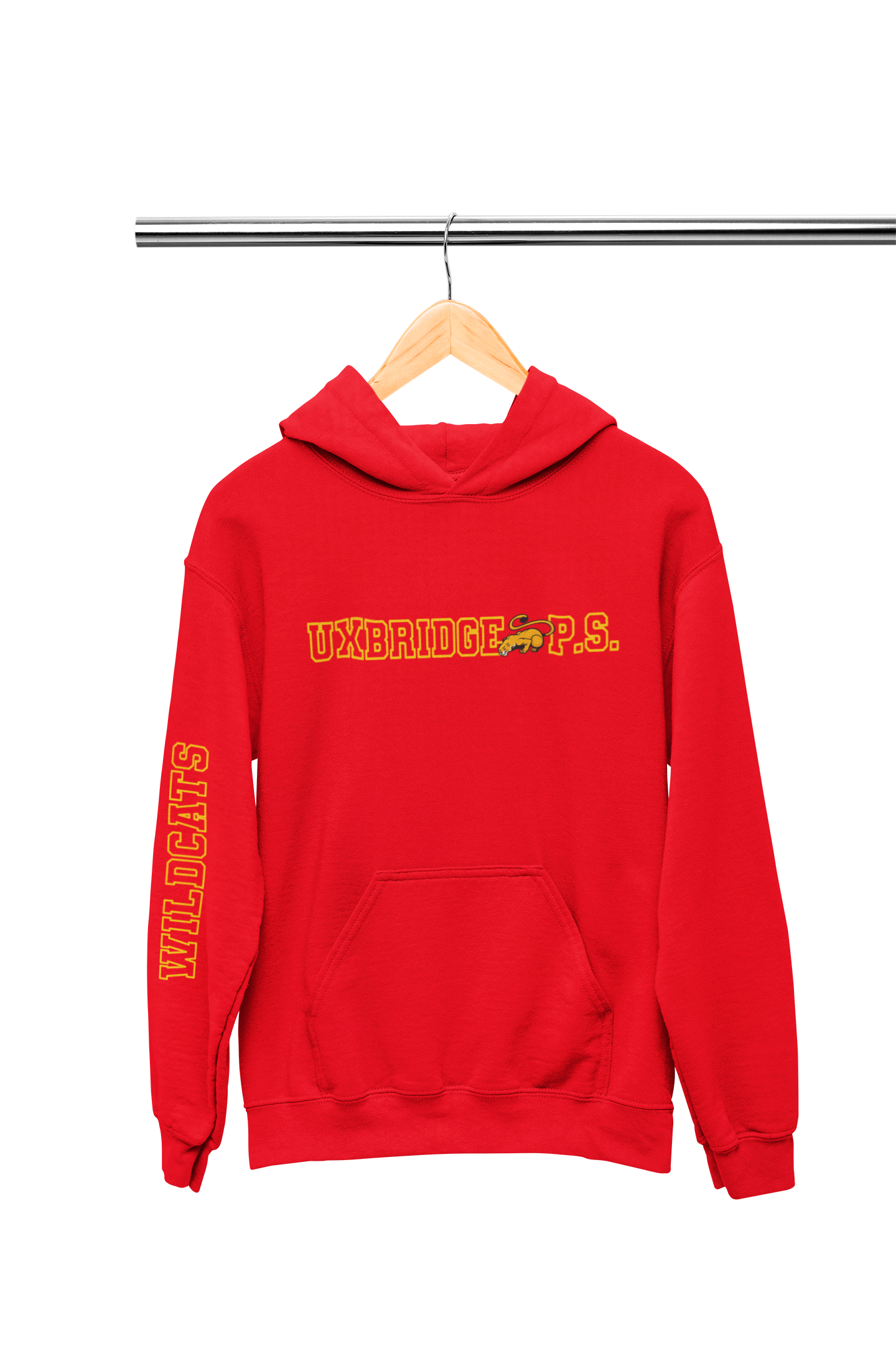 Uxbridge Public School Adult Hoodie - Varsity Design