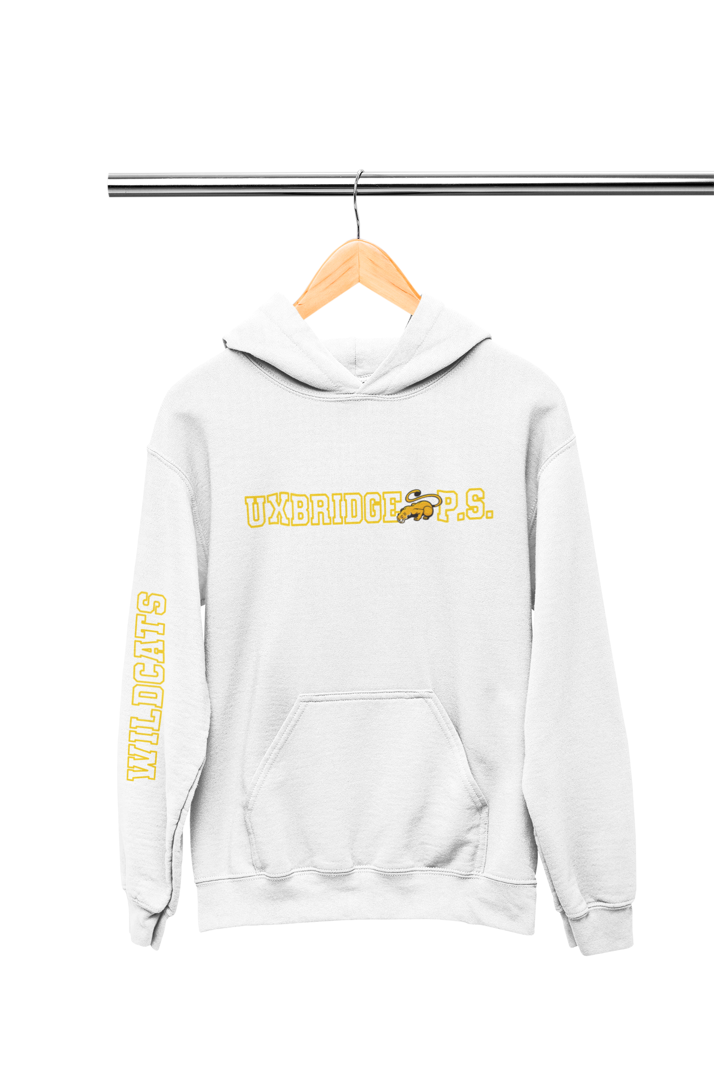 Uxbridge Public School Adult Hoodie - Varsity Design