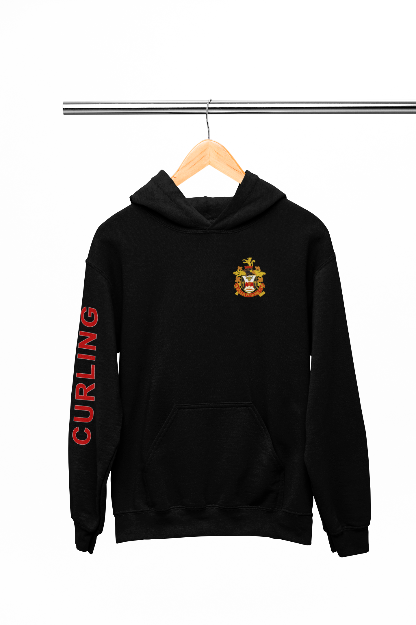 Uxbridge Curling Club Youth Hoodie Small Town Apparel