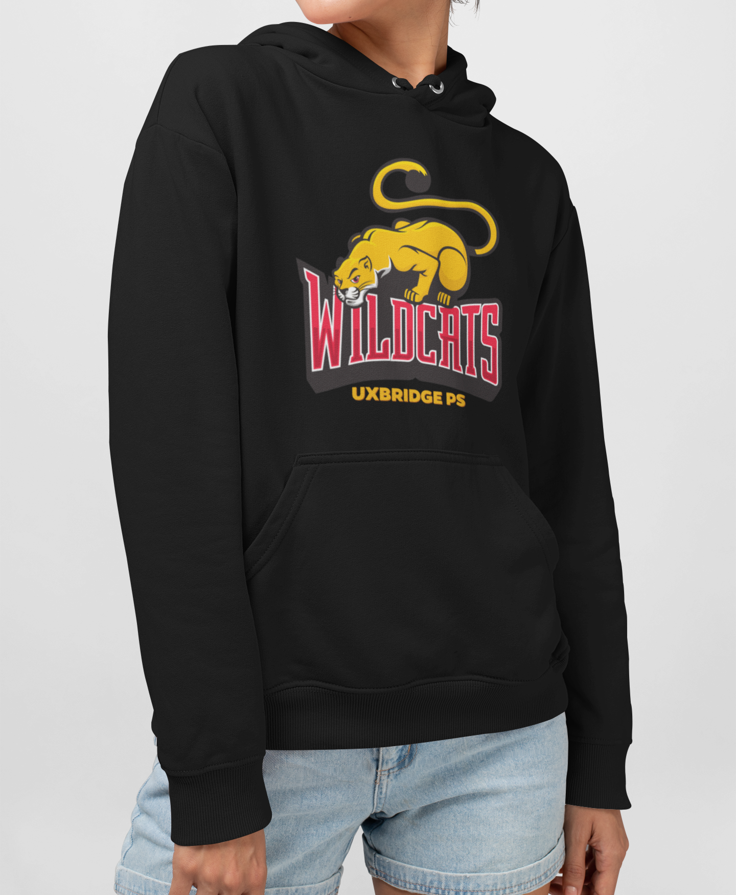 Uxbridge Public School Youth Hoodie - Full Front Design