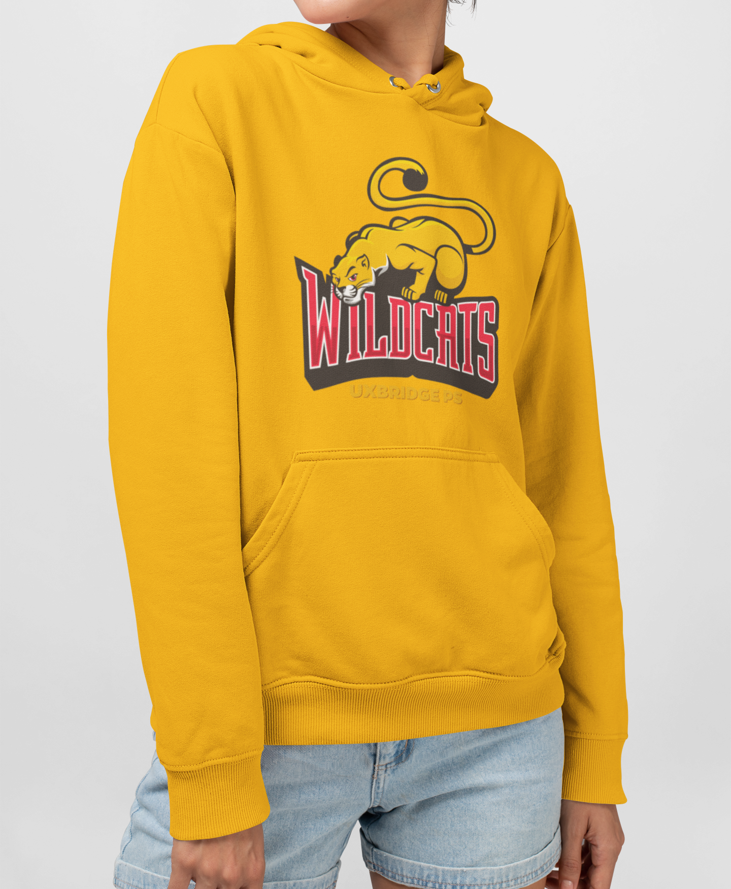 Uxbridge Public School Youth Hoodie - Full Front Design