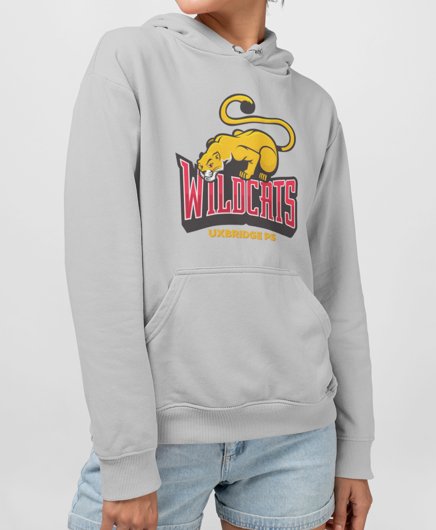 Uxbridge Public School Youth Hoodie - Full Front Design