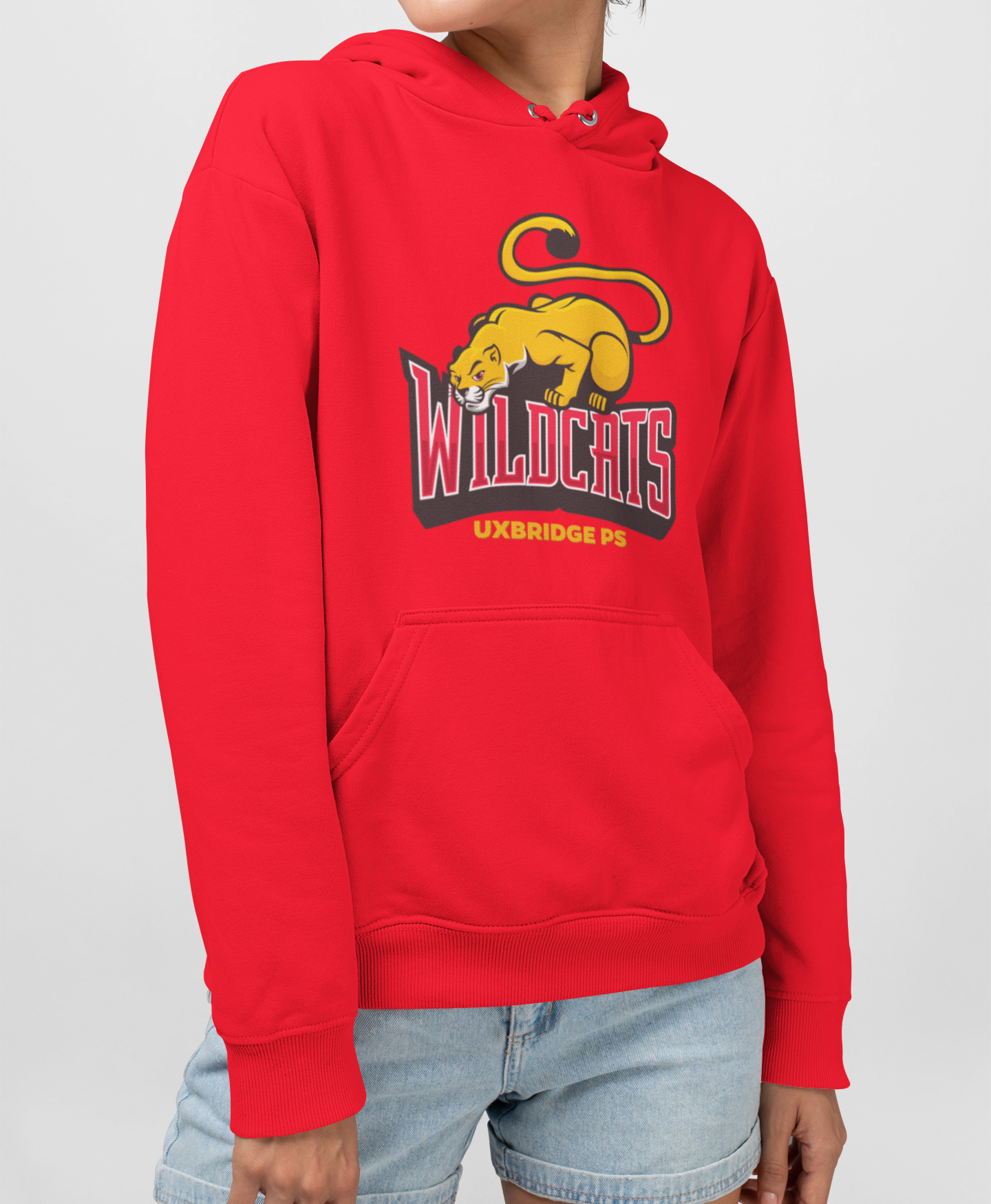 Uxbridge Public School Youth Hoodie - Full Front Design