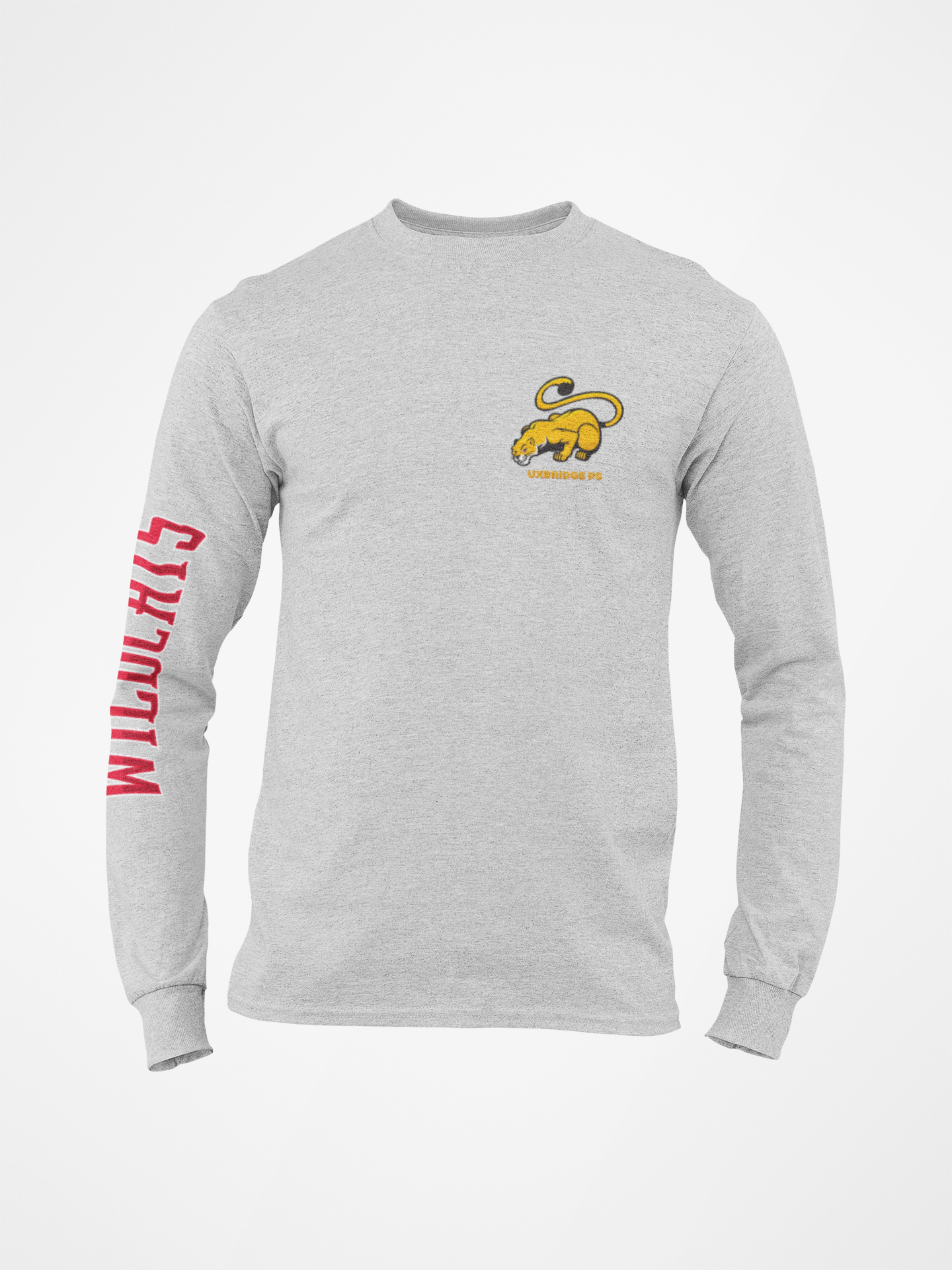 Uxbridge Public School Youth Long Sleeved T - Sleeve Design