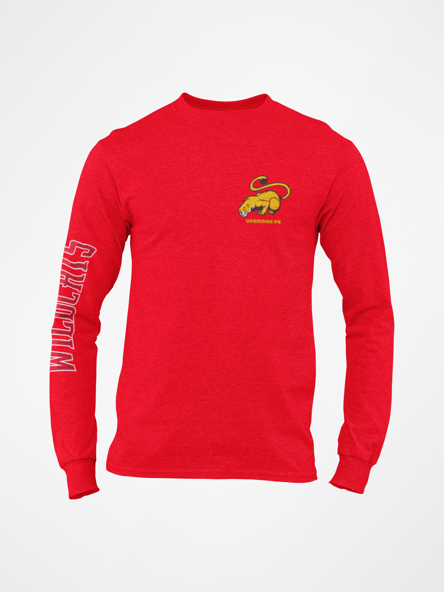 Uxbridge Public School Youth Long Sleeved T - Sleeve Design