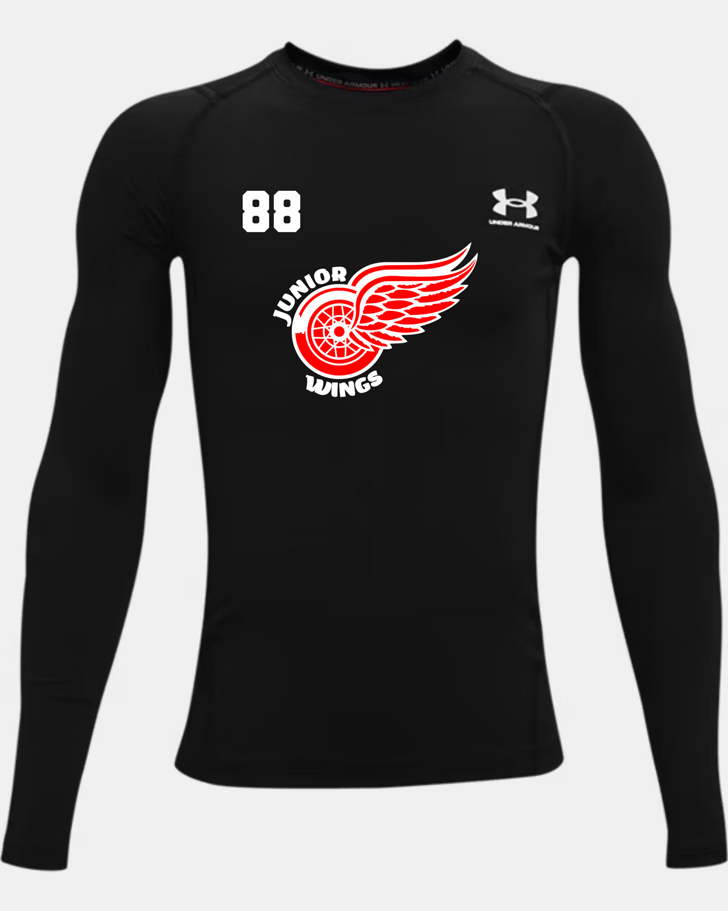 Junior Wings Boys UA Heat Gear Long Sleeve