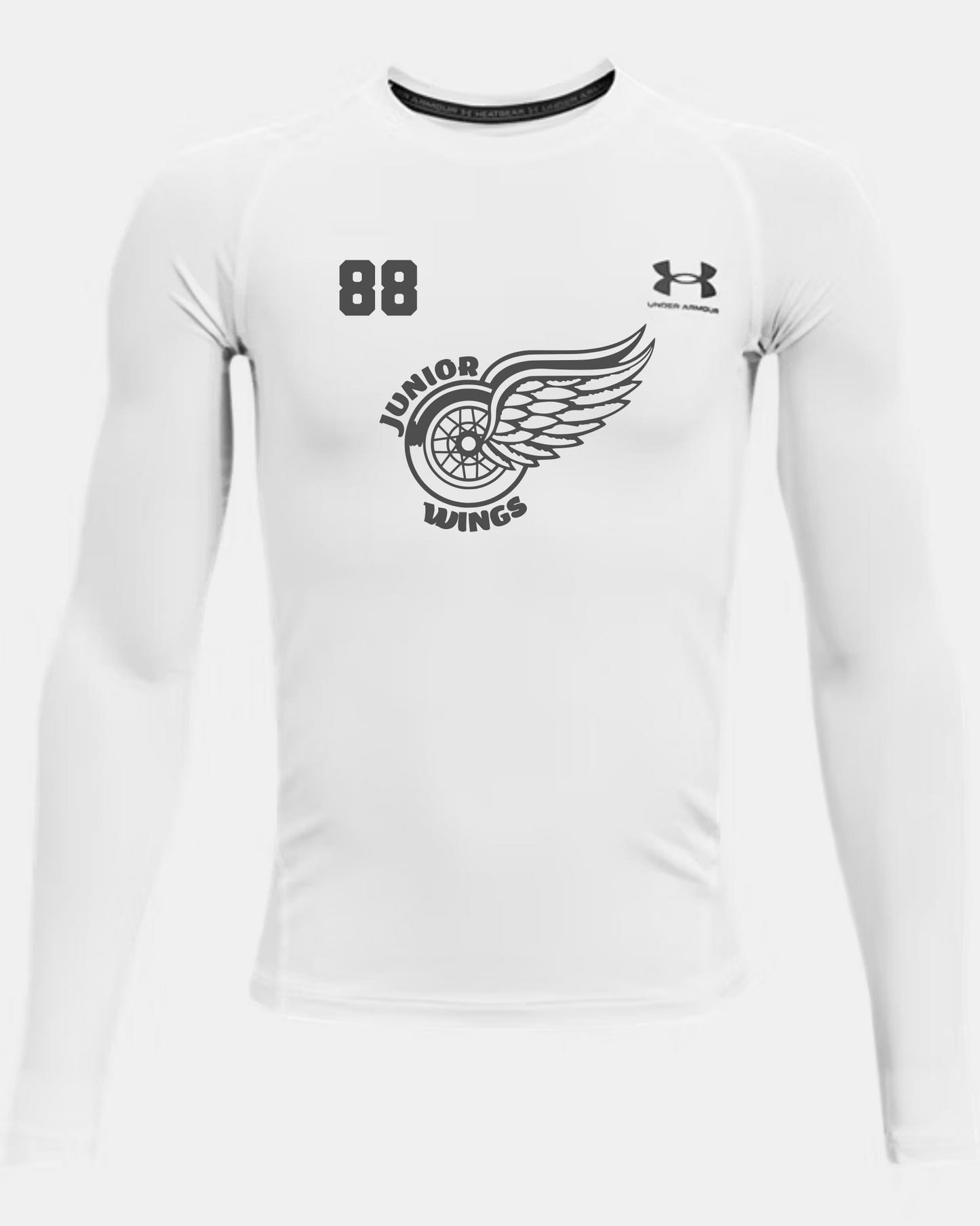 Junior Wings Boys UA Heat Gear Long Sleeve