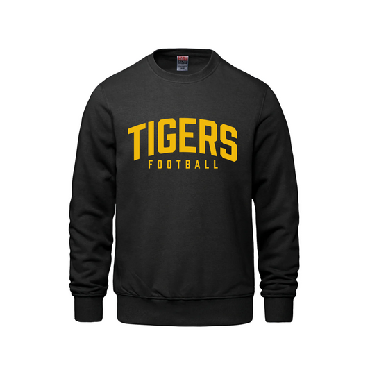 Tigers Football Crewneck - Adult