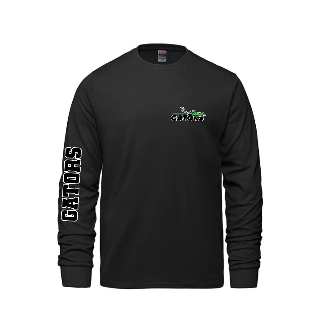 Goodwood Public School Youth Long Sleeve T w/Sleeve Decoration Outline