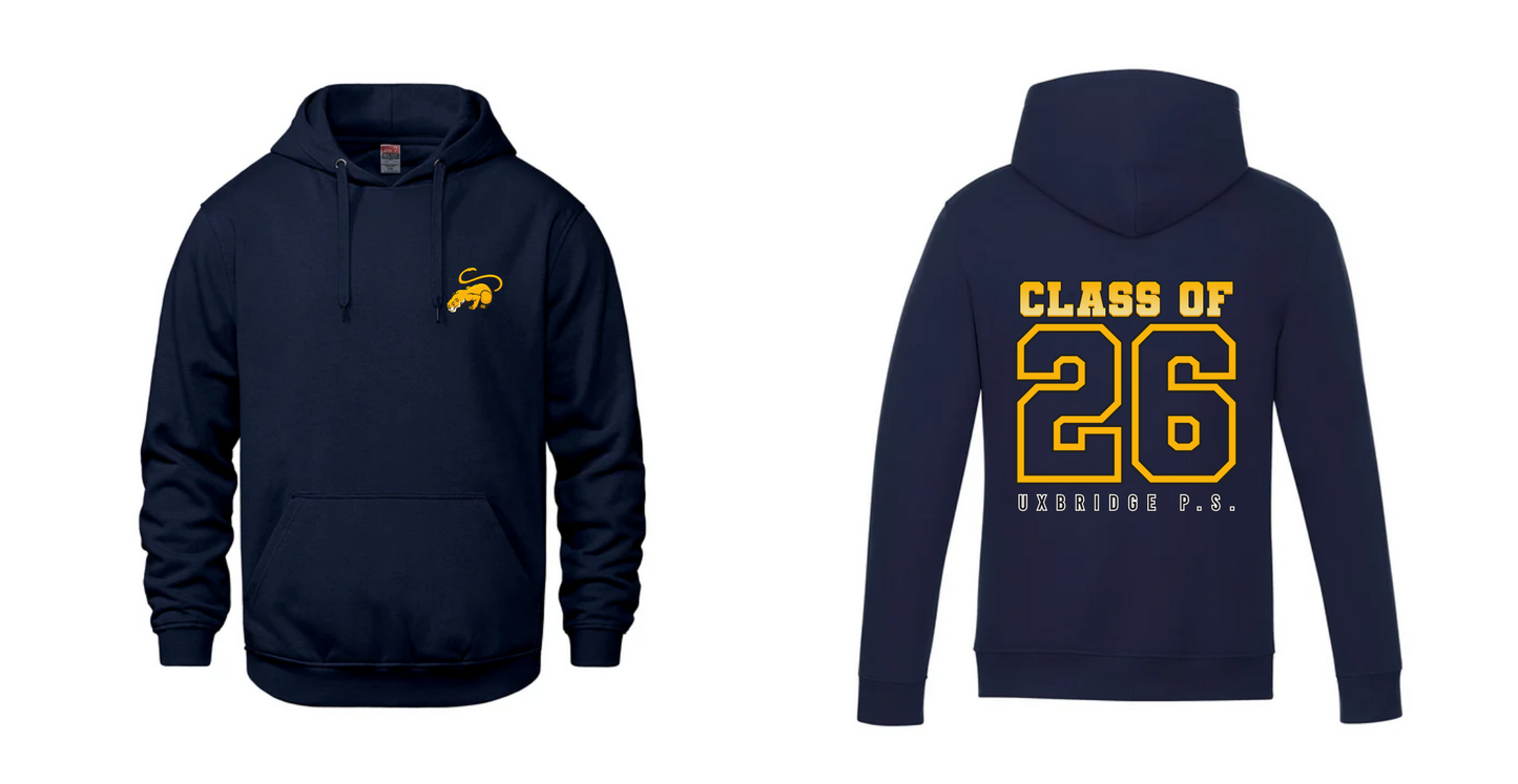 Uxbridge Public School 2026 Grad Hoodie