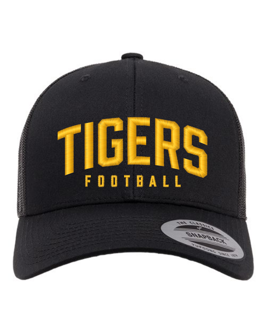 Tigers Football Embroidered Hats