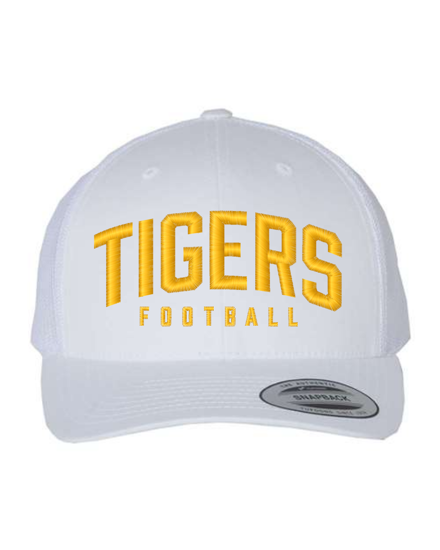 Tigers Football Embroidered Hats