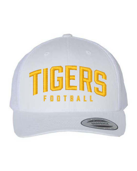 Tigers Football Embroidered Hats