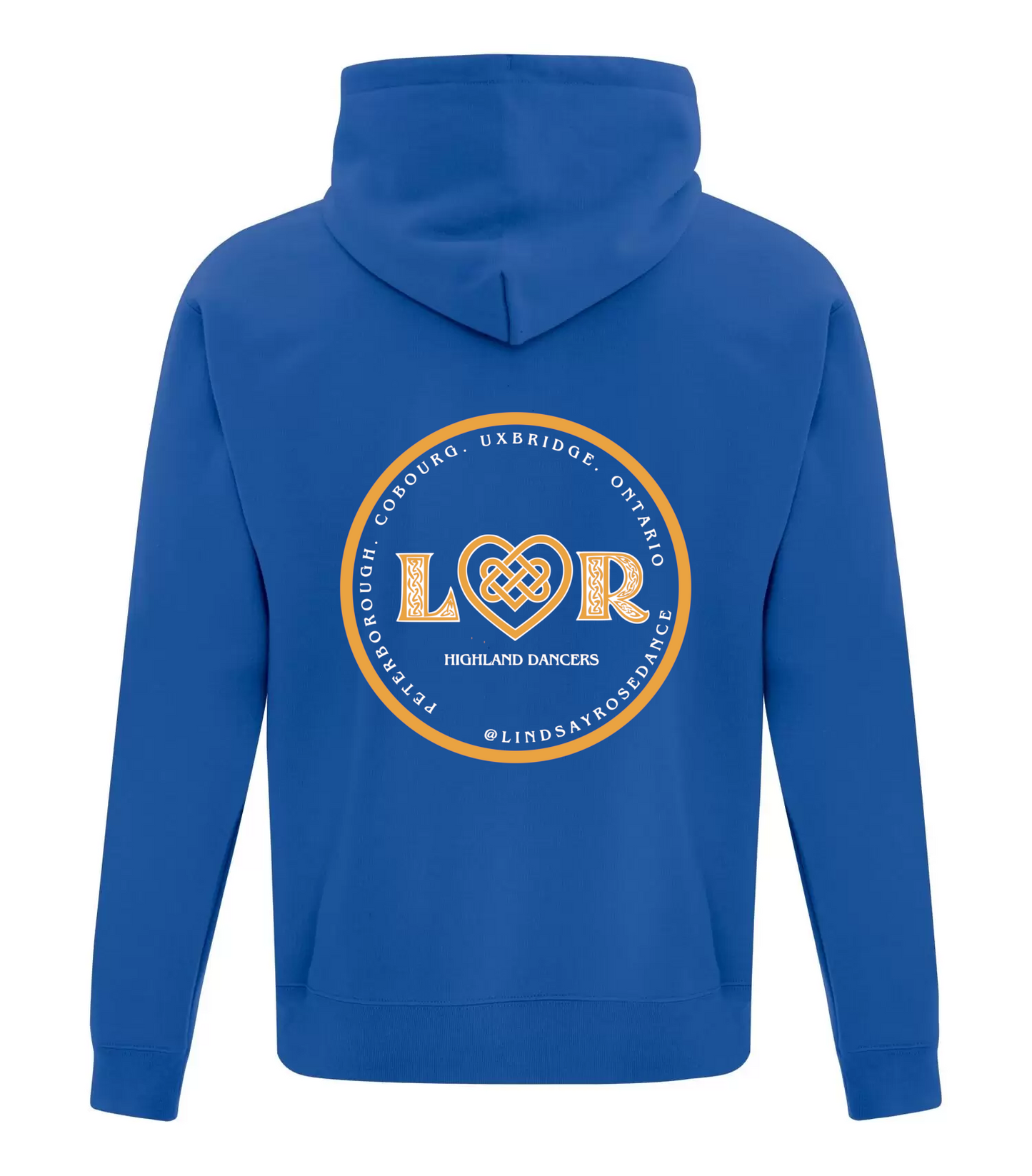 Lindsay Rose Dance Co. Youth Full Zip Hoodie - Circle Design