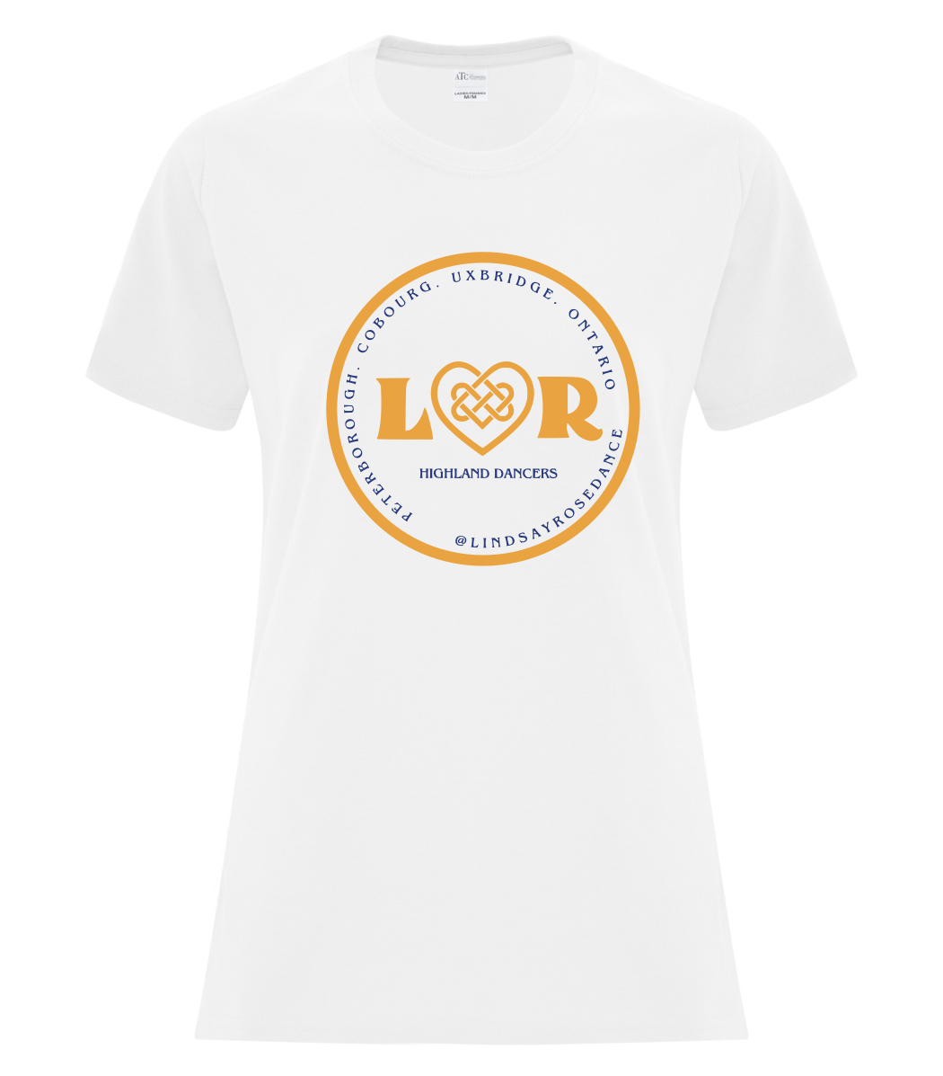 Lindsay Rose Dance Co. Women's T-shirt (Women's Fit) - Circle Design