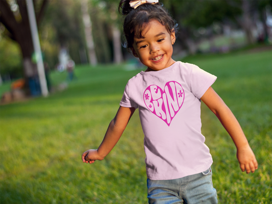 Be Kind Toddler T-Shirt (Heart)