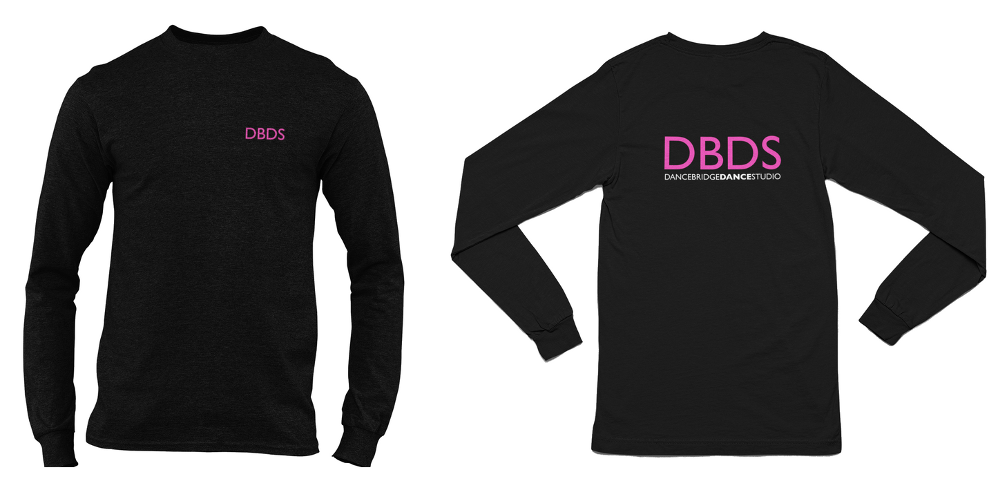 DBDS Adult Long Sleeved T-Shirt - Back Design