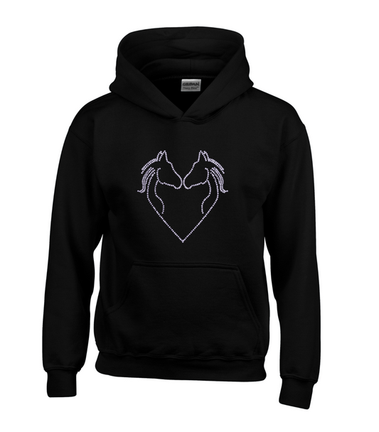 Youth Equestrian Sparkle Hoodie