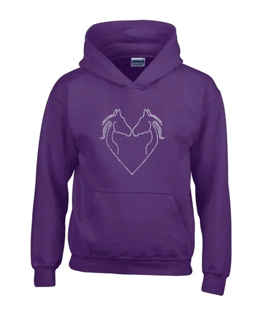 Youth Equestrian Sparkle Hoodie